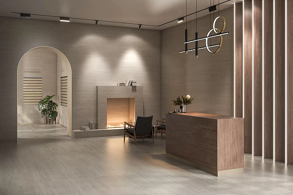 Керамический гранит Kerama Marazzi Сан-Марко SG850990R бежевый матовый обрезной 80х160 в Уфе — купить с доставкой | Nova