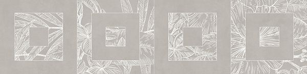 Керамический бордюр Kerama Marazzi Таделакт KMB3STA008BR серый матовый обрезной 60x14.5x0.9 в Уфе — купить с доставкой | Nova