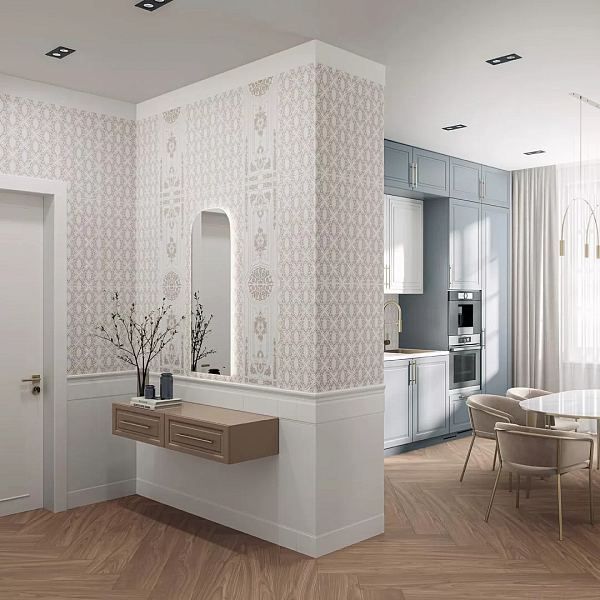 Бордюр Kerama Marazzi BLC034R Флориан матовый обрезной 30x5 в Уфе — купить с доставкой | Nova