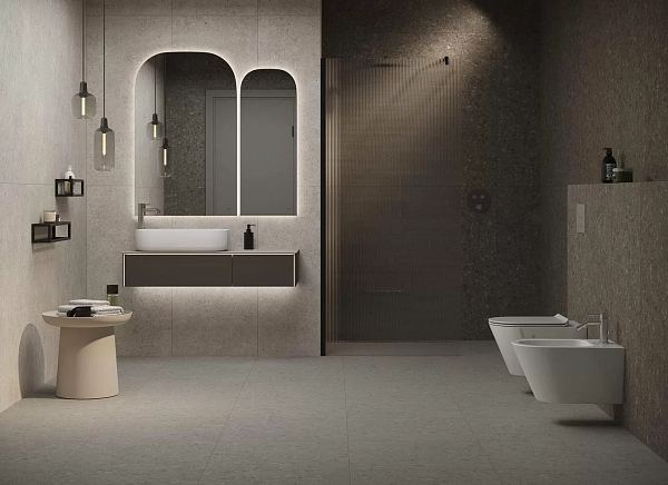 Керамогранит Kerama Marazzi Чеппо ди Гре DD605820R серый светлый матовый обрезной 60х60 в Уфе — купить с доставкой | Nova