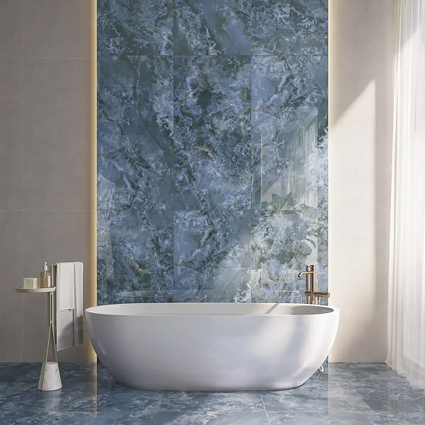 Керамическая плитка Kerama Marazzi Сен-Тропе KM6012B0350R розовый светлый глянцевый обрезной 60x119,5x0,9 в Уфе — купить с доставкой | Nova