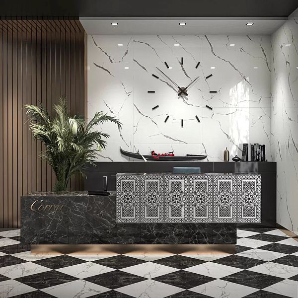 Керамический декор Kerama Marazzi VT\A637\11000R Коррер 1 глянцевый обрезной 30х60 в Уфе — купить с доставкой | Nova