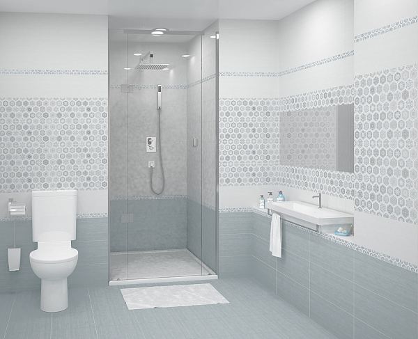 Керамический бордюр Azori Riviera Favo 50,5x3,5 в Уфе — купить с доставкой | Nova