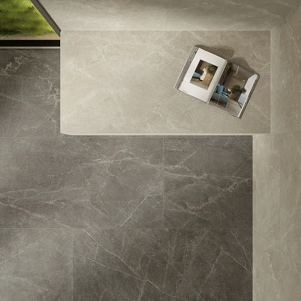 Керамический гранит Kerama Marazzi Эстерель KM6012G0841R серый темный матовый обрезной 60x119,5x0,9 в Уфе — купить с доставкой | Nova