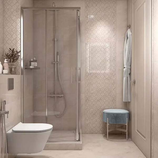 Керамическая плитка Kerama Marazzi Винетта 6436 бежевый глянцевый 25х40 в Уфе — купить с доставкой | Nova