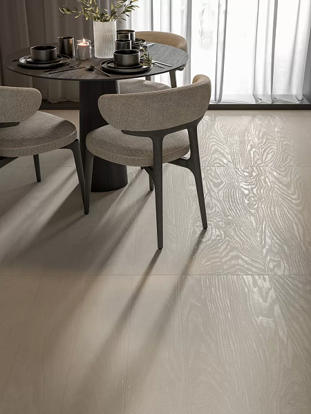 Керамический гранит Kerama Marazzi Манифик вуд KM2012G0001R белый матовый обрезной 20x119.5 в Уфе — купить с доставкой | Nova