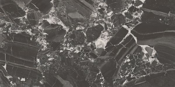Керамический гранит Kerama Marazzi Риальто SG572990R чёрный матовый обрезной 80x160 в Уфе — купить с доставкой | Nova