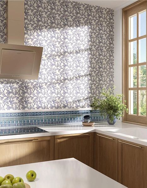 Керамический декор Kerama Marazzi Шавен 4 матовый 20x20x0,69 в Уфе — купить с доставкой | Nova