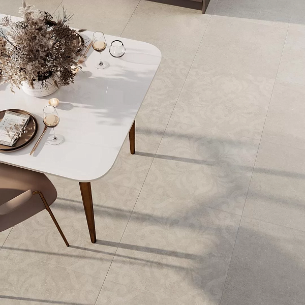 Керамический декор Kerama Marazzi Монсеррат SBD064\SG647420 бежевый светлый матовый обрезной 60х60 в Уфе — купить с доставкой | Nova