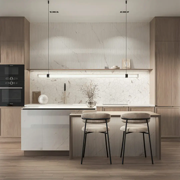 Керамический гранит Kerama Marazzi Марсель KM6060G1001R бежевый светлый матовый обрезной 60x60x0,9 в Уфе — купить с доставкой | Nova