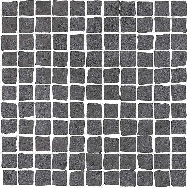 Керамогранитная мозаика Kerama Marazzi Про Лаймстоун Спакко MBS001 серый темный матовый 20х20 в Уфе — купить с доставкой | Nova