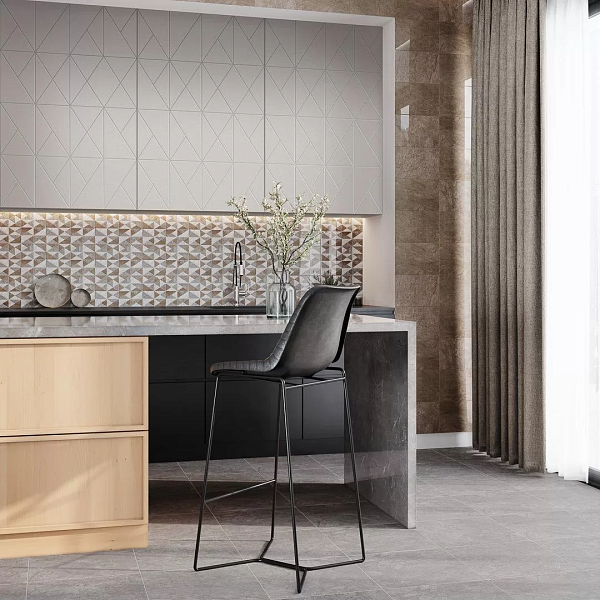 Керамическая плитка Kerama Marazzi Каприччо 8354 коричневый глянцевый 20х30 в Уфе — купить с доставкой | Nova