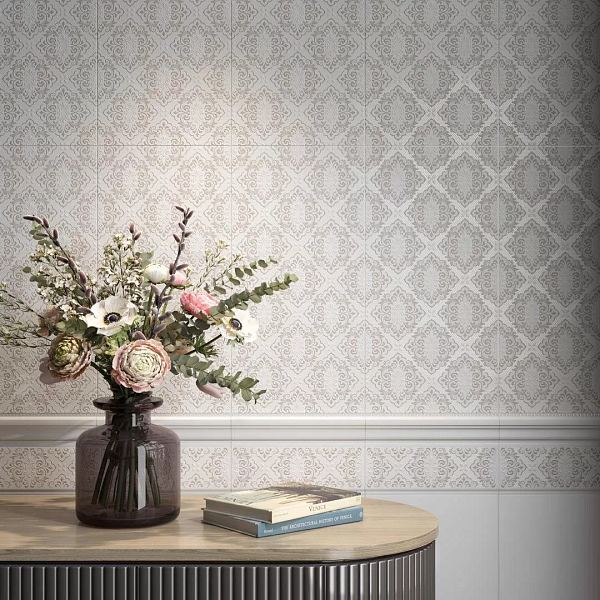 Керамическая плитка Kerama Marazzi 11249R Флориан 2 белый матовый обрезной 30х60 в Уфе — купить с доставкой | Nova