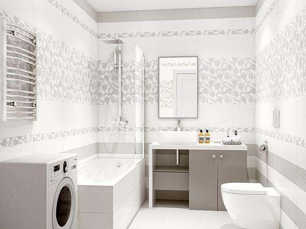 Керамический бордюр Azori Mallorca Grey Floris 63,0x7,5 в Уфе — купить с доставкой | Nova