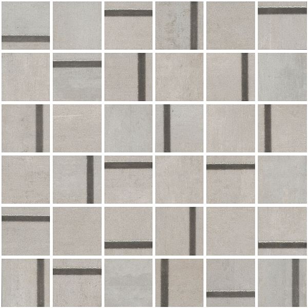 Керамический декор Kerama Marazzi MM13130 Гварди 1 мозаичный серый светлый матовый обрезной 30х30 из 36 частей 4,8х4,8 в Уфе — купить с доставкой | Nova