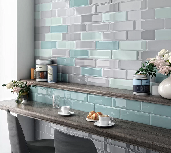 Керамическая плитка Kerama Marazzi Аккорд 9014 серый грань 8,5x28,5 в Уфе — купить с доставкой | Nova