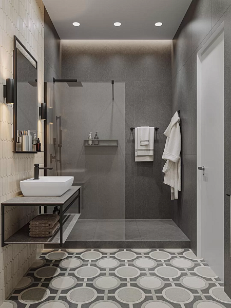 Керамический гранит Kerama Marazzi Джиминьяно DD519620R антрацит матовый обрезной 60х119,5 в Уфе — купить с доставкой | Nova