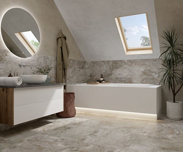 Керамический гранит Primavera Chalco Grey NR225 матовый в Уфе — купить с доставкой | Nova