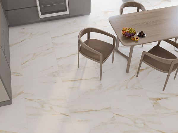 Керамическая плитка Azori Calacatta Royal напольная 42x42 в Уфе — купить с доставкой | Nova