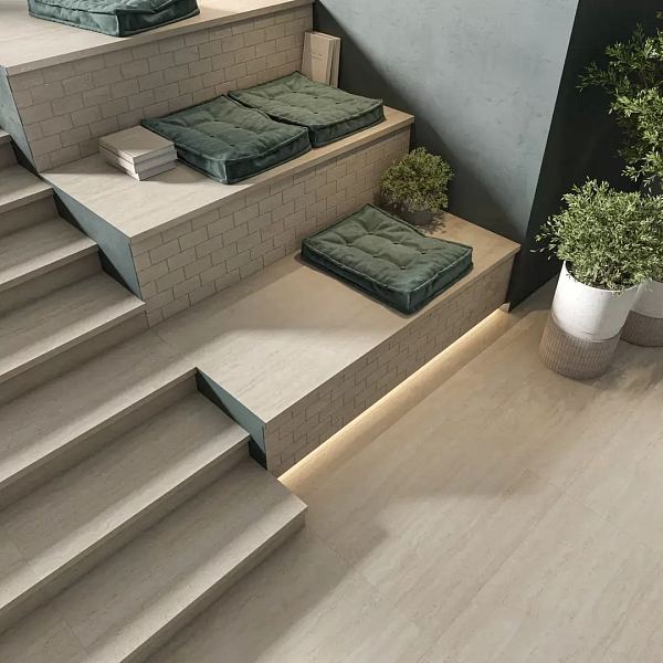 Керамический гранит Kerama Marazzi Сан-Марко SG851190R бежевый матовый обрезной 80х80 в Уфе — купить с доставкой | Nova