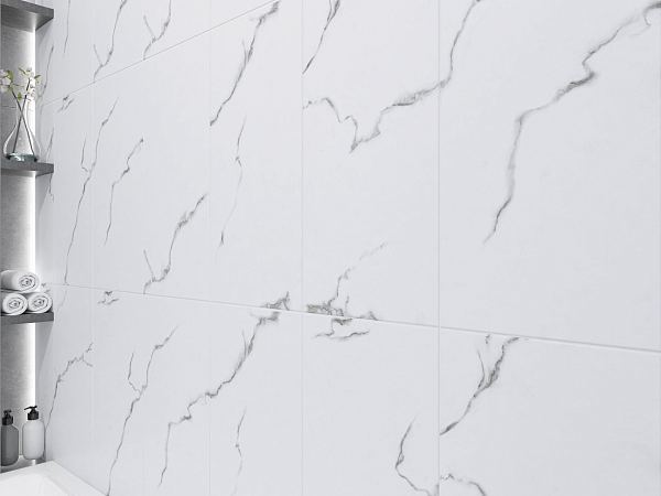 Керамическая плитка Azori Calacatta Opaco 315x630 в Уфе — купить с доставкой | Nova