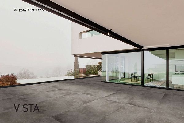 Керамический гранит Kutahya Seramik Vista Fume Matt 60x120 в Уфе — купить с доставкой | Nova