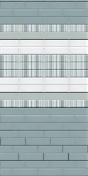 Керамическая плитка Kerama Marazzi Аккорд 9012 зелёный грань 8,5x28,5 в Уфе — купить с доставкой | Nova