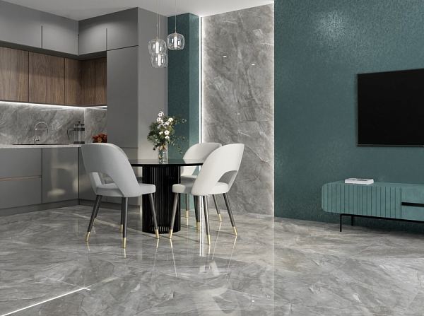 Керамический гранит Primavera Vezin Grey 60x120 PR237 полированный в Уфе — купить с доставкой | Nova