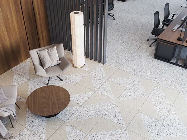 Керамический гранит Estima Космос Белый CM00 неполированный 80x80 в Уфе — купить с доставкой | Nova