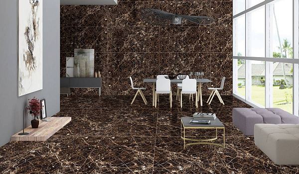 Керамический гранит MAIMOON CERAMICA EMPERADOR GRANT BROWN PHG полированный 60х120 в Уфе — купить с доставкой | Nova
