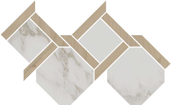 Керамический декор Kerama Marazzi Монте Тиберио ID169 наборный лаппатированный 48x29.5 в Уфе — купить с доставкой | Nova