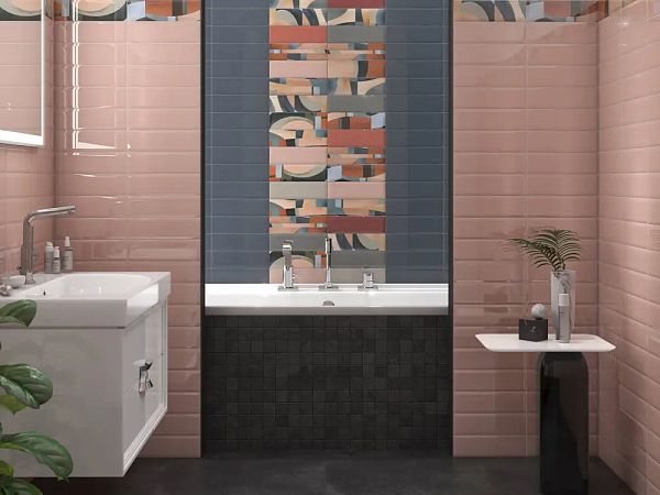 Керамическая плитка Kerama Marazzi Аккорд 9031 синий грань 8,5x28,5 в Уфе — купить с доставкой | Nova