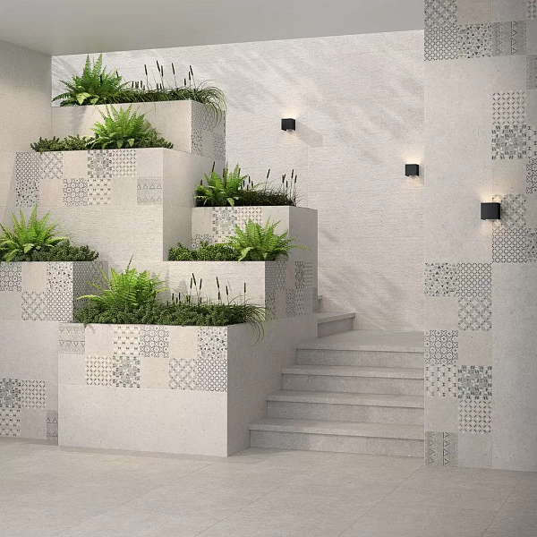 Керамический гранит Kerama Marazzi Риккарди SG519920R серый светлый матовый обрезной 60х119,5 в Уфе — купить с доставкой | Nova
