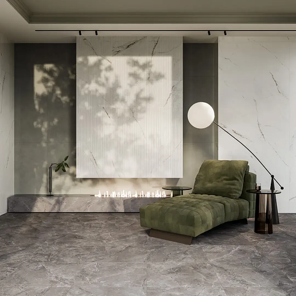 Керамический гранит Kerama Marazzi Марсель KM6060G0981R белый матовый обрезной 60x60x0,9 в Уфе — купить с доставкой | Nova