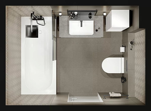 Керамический гранит Kerama Marazzi Джиминьяно DD642322R серый лаппатированный обрезной 60х60 в Уфе — купить с доставкой | Nova