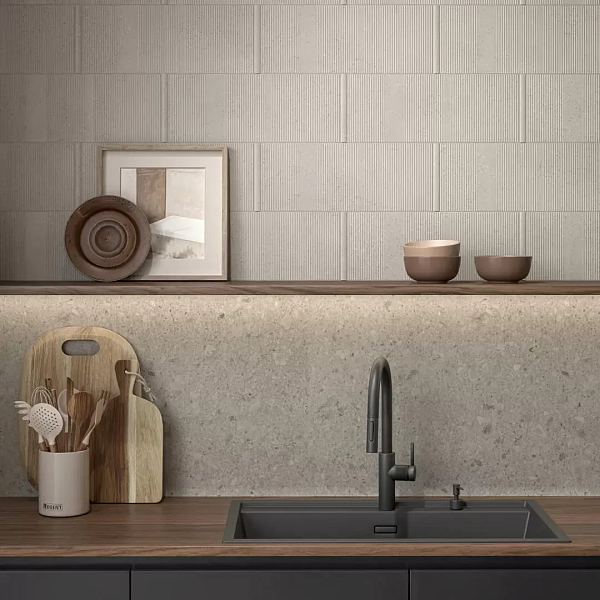 Керамический бордюр Kerama Marazzi PFE056 Скарпа серый матовый 20х2 в Уфе — купить с доставкой | Nova