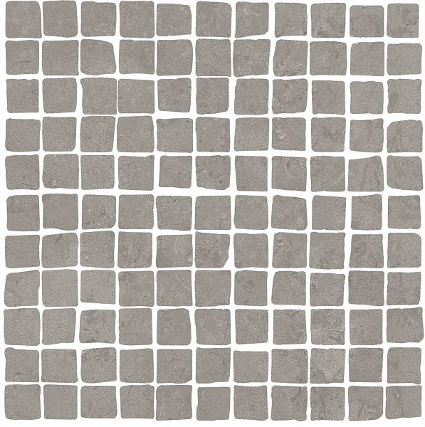 Керамогранитная мозаика Kerama Marazzi Про Лаймстоун Спакко MBS002 серый матовый 20х20 в Уфе — купить с доставкой | Nova