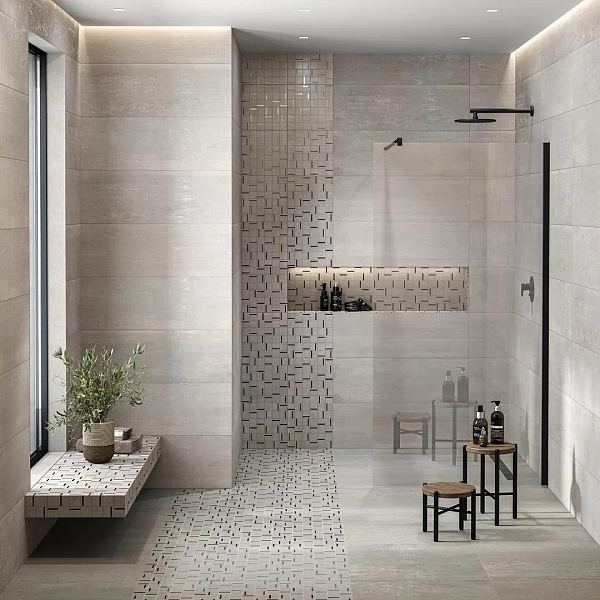 Керамический декор Kerama Marazzi MM13130 Гварди 1 мозаичный серый светлый матовый обрезной 30х30 из 36 частей 4,8х4,8 в Уфе — купить с доставкой | Nova