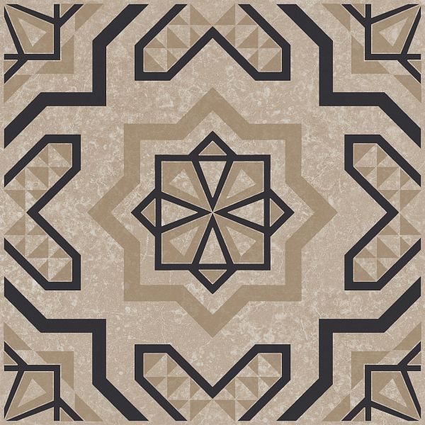 Керамический декор Kerama Marazzi Касабланка KMD3STA046GN бежевый светлый матовый 20x20x0.8 в Уфе — купить с доставкой | Nova