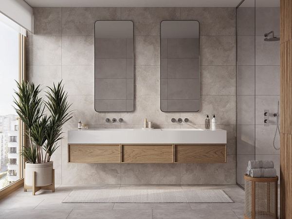 Керамический гранит Meissen Keramik State серый 44.8x89.8 в Уфе — купить с доставкой | Nova