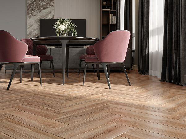 Керамический гранит Cersanit Oakwood коричневый рельеф A17489 18,5x59,8 в Уфе — купить с доставкой | Nova