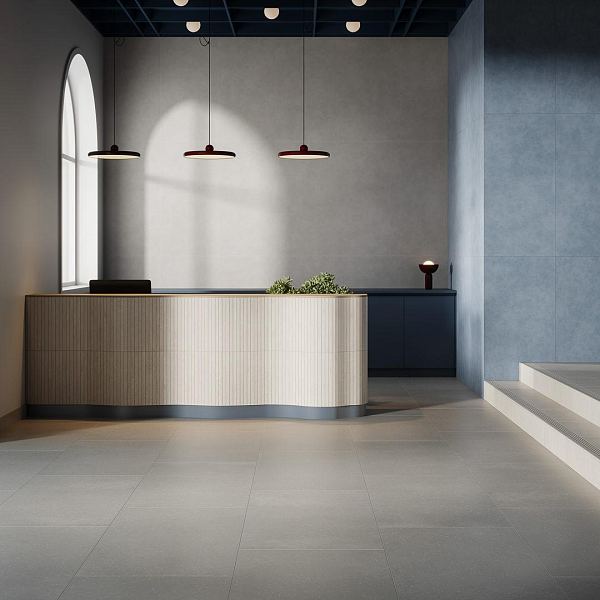 Керамический гранит Kerama Marazzi Пунтум серый матовый обрезной 60x60x0,8 KM6060G1211R8 в Уфе — купить с доставкой | Nova