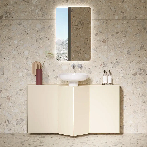 Керамический гранит Kerama Marazzi Тараскон KM6060G0691R Стоун бежевый светлый матовый обрезной 60x60x0,9 в Уфе — купить с доставкой | Nova