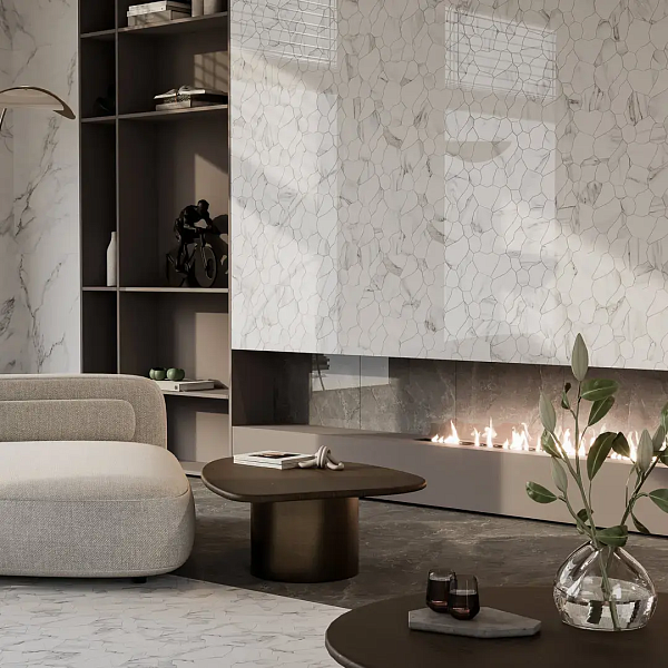 Керамический гранит Kerama Marazzi Марсель KM6060G0991R серый светлый матовый обрезной 60x60x0,9 в Уфе — купить с доставкой | Nova