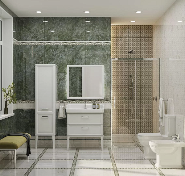 Керамический декор Kerama Marazzi Серенада VT\A570\11000R 3 глянцевый обрезной 30x60 в Уфе — купить с доставкой | Nova