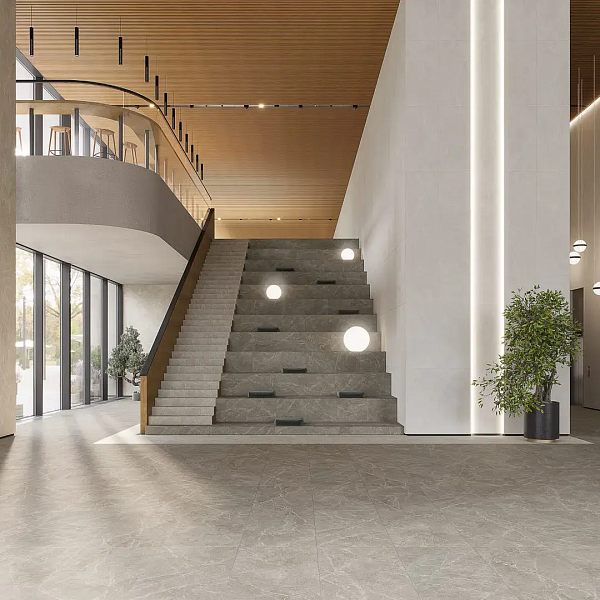 Керамический гранит Kerama Marazzi Эстерель KM6060G0471R белый матовый обрезной 60x60x0,9 в Уфе — купить с доставкой | Nova