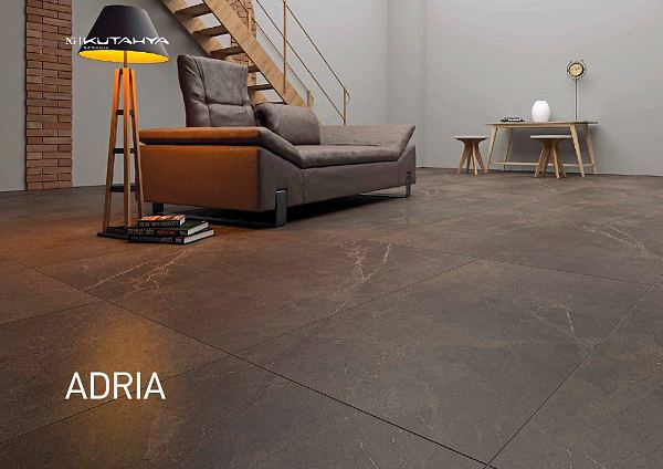 Керамический гранит Kutahya Seramik Adria Mocha Rectified Matt 60х120 в Уфе — купить с доставкой | Nova