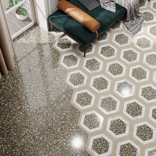 Керамический гранит Kerama Marazzi Бричиола SG653422R коричневый лаппатированный обрезной 60х60 в Уфе — купить с доставкой | Nova