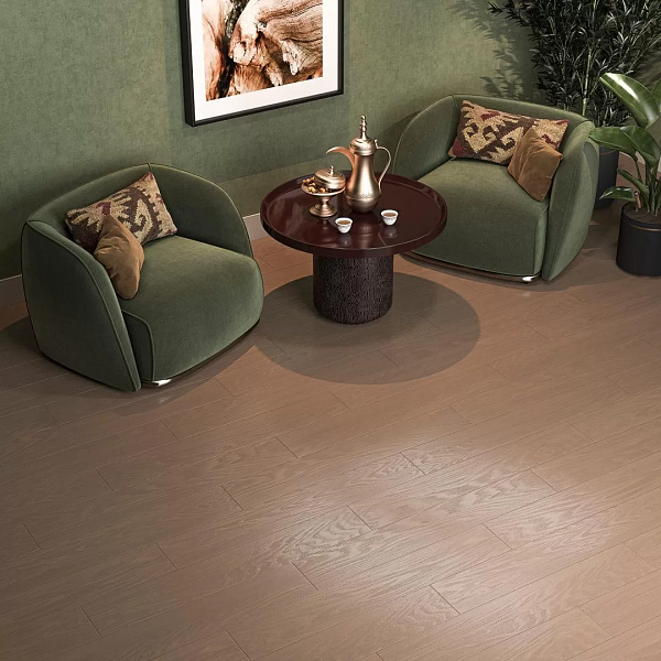 Керамический гранит Kerama Marazzi Манифик вуд KM2012G0041R коричневый светлый матовый обрезной 20x119.5 в Уфе — купить с доставкой | Nova
