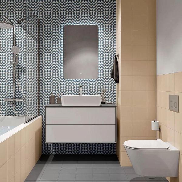Керамический декор Kerama Marazzi Шавен 1 матовый 20x20x0,69 в Уфе — купить с доставкой | Nova